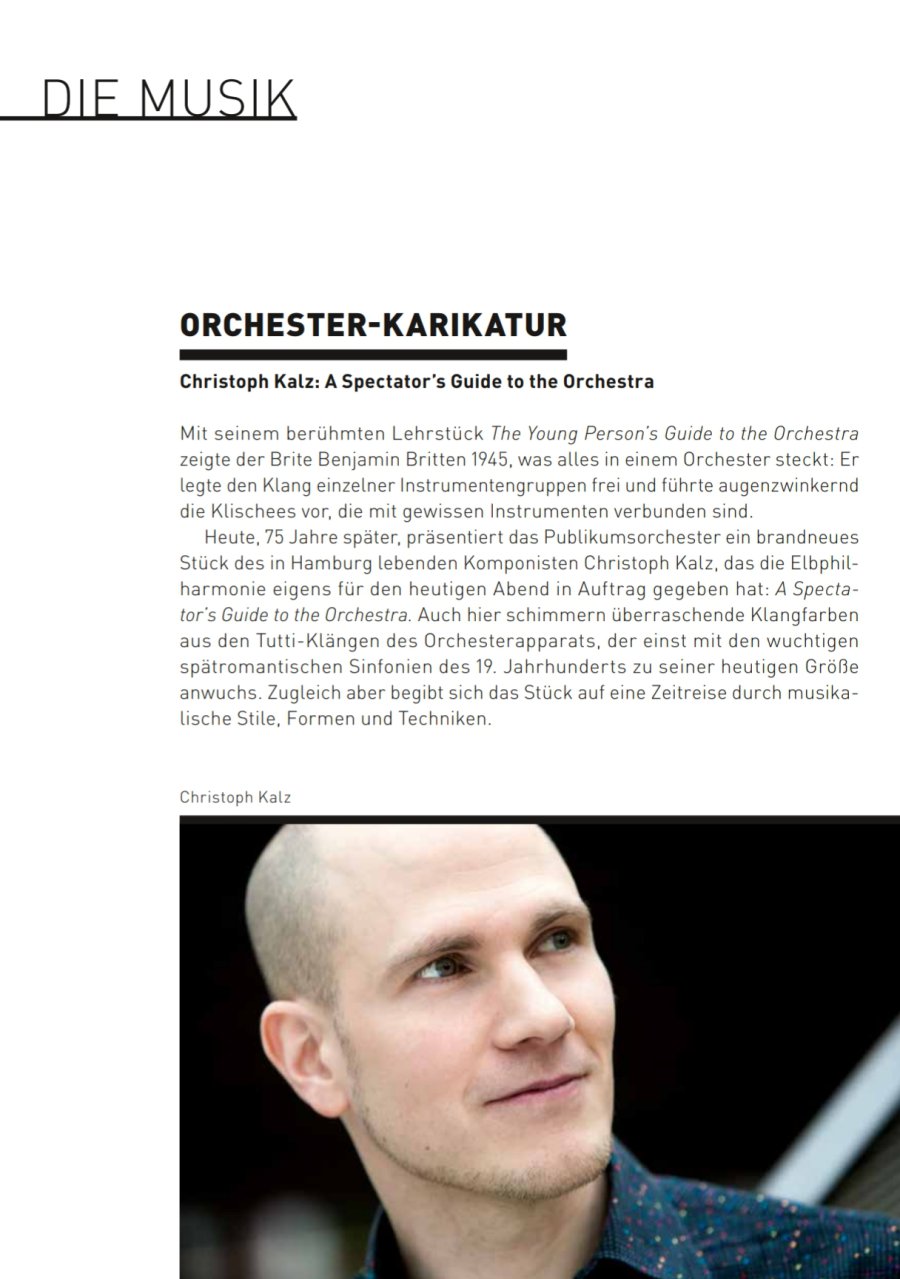 Spectator Programm 1